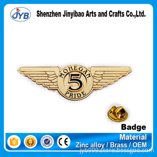 nice price custom 3m metal label pin badges zinc alloy metal round car badge